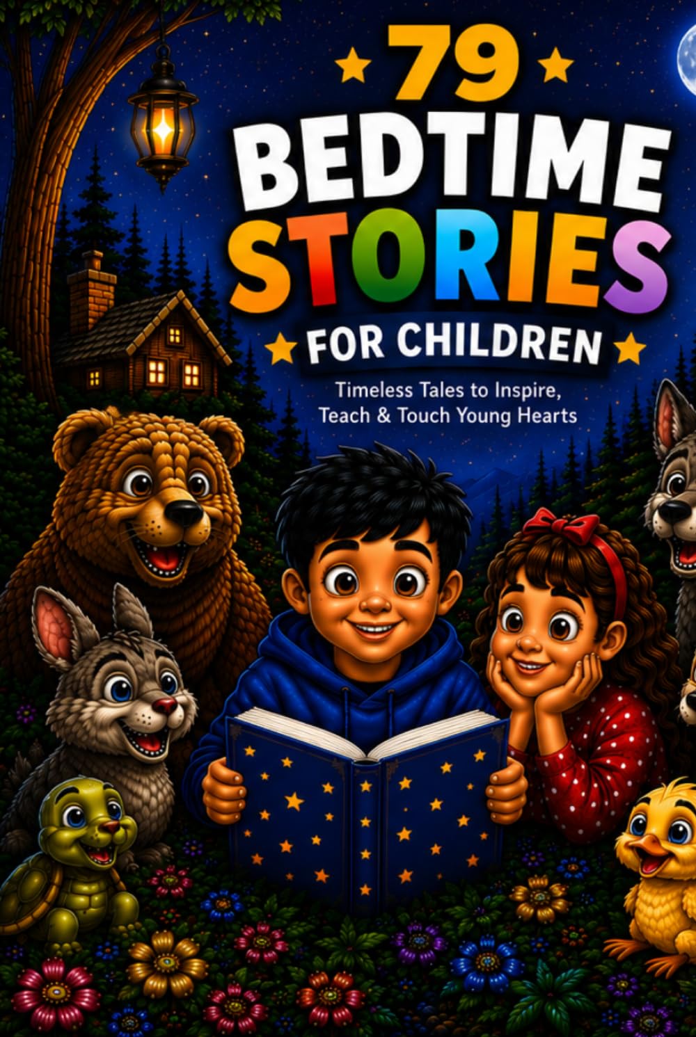 79 Bedtime Stories for Children: Short Moral Stories Filled with Values, Wisdom, Kindness, and Life Lessons