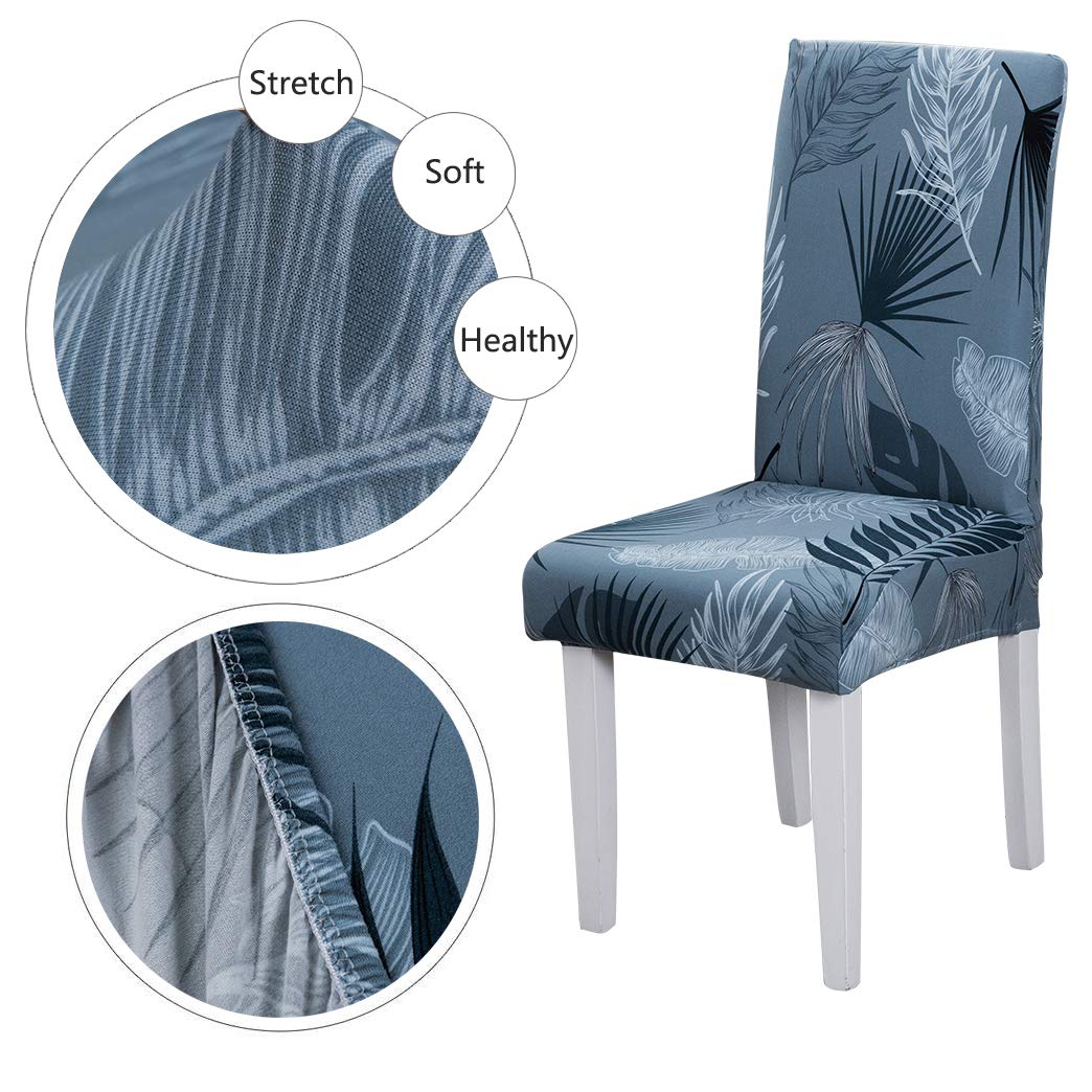 Coprisedie Elasticizzati Impermeabili 4 Pezzi - Con Schienale, Grigio Scuro - Foto 8