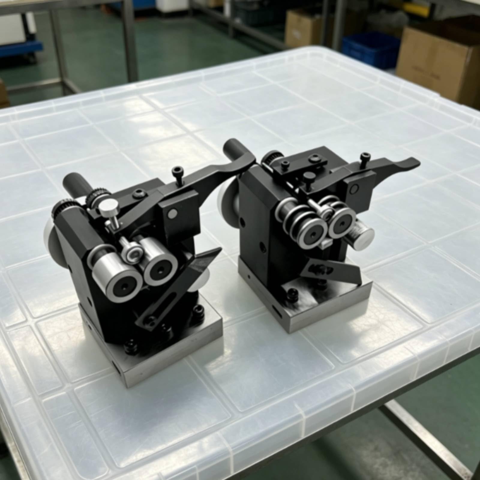 2 Piezas Afiladora Agujas Precisión Rectificado Afiladora Mini Banco Compacta Afilador Multiherramienta para Mecánicos, Fabricación