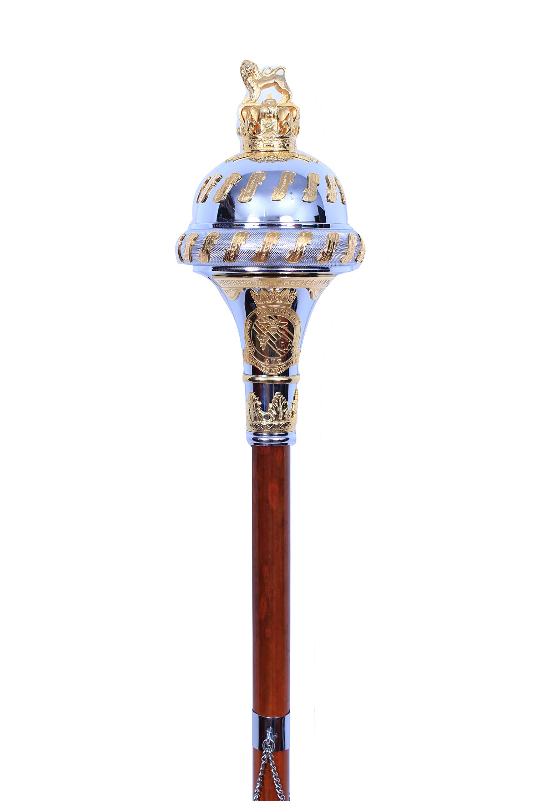 Buy Customized Ceremonial Drum Major Mace With Free Soft Carry Case