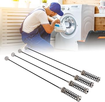 4pcs Washing Machine Suspension Rod Noise Reducing Stable Support Washing Machine Suspension Rod Laundry