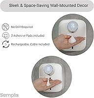 Vista 2 de Automatic Soap Dispenser – Touchless Foaming Hand Soap Dispenser with Digital Display, 6 Adjustable Foam Levels, USB Rechargeable Wall‑Mount for