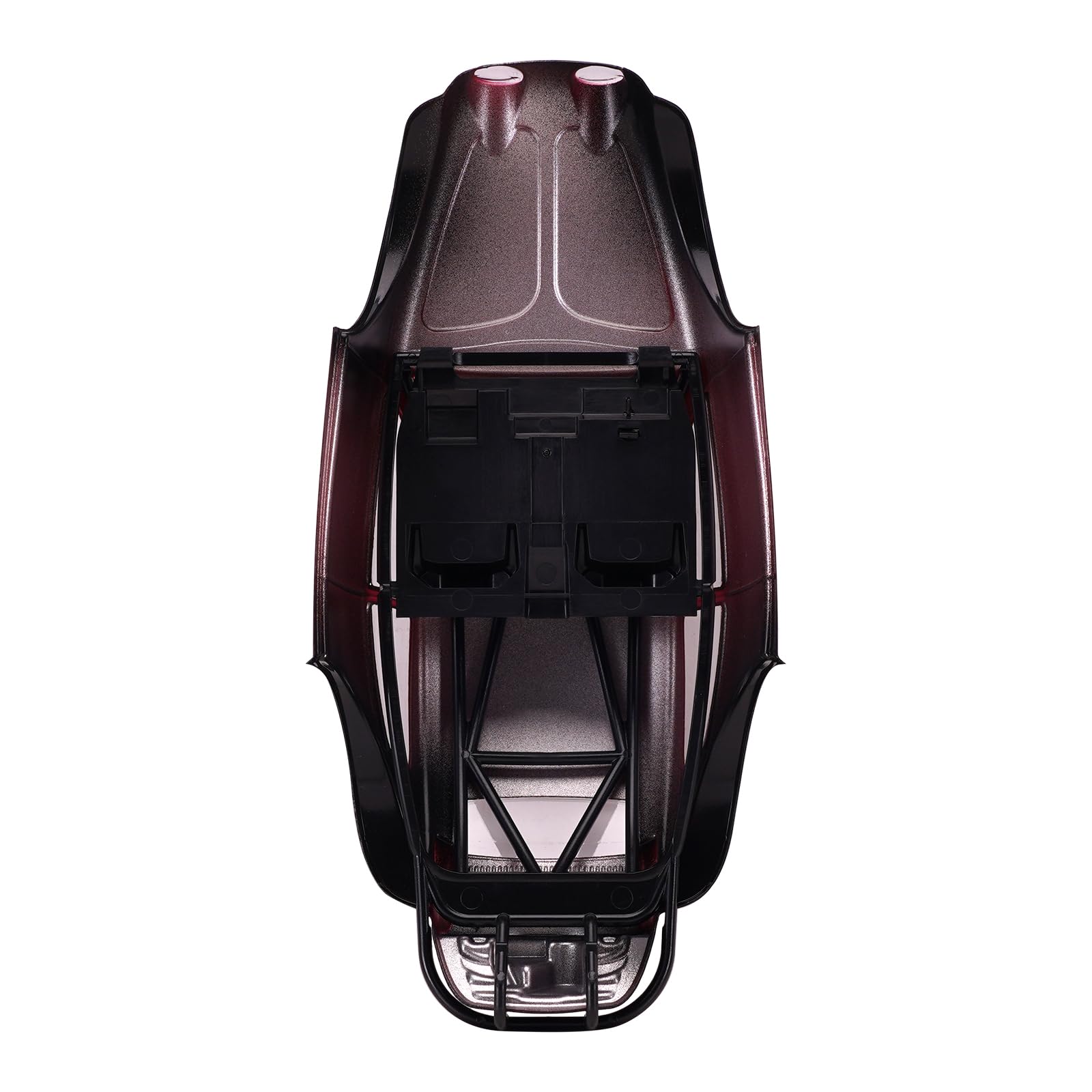 INJORA BUG18 Body with Interior for 1/18 TRX4M Universal LCG Chassis, Burgundy, 219.3 x 103.8 x 69 mm - Image 6
