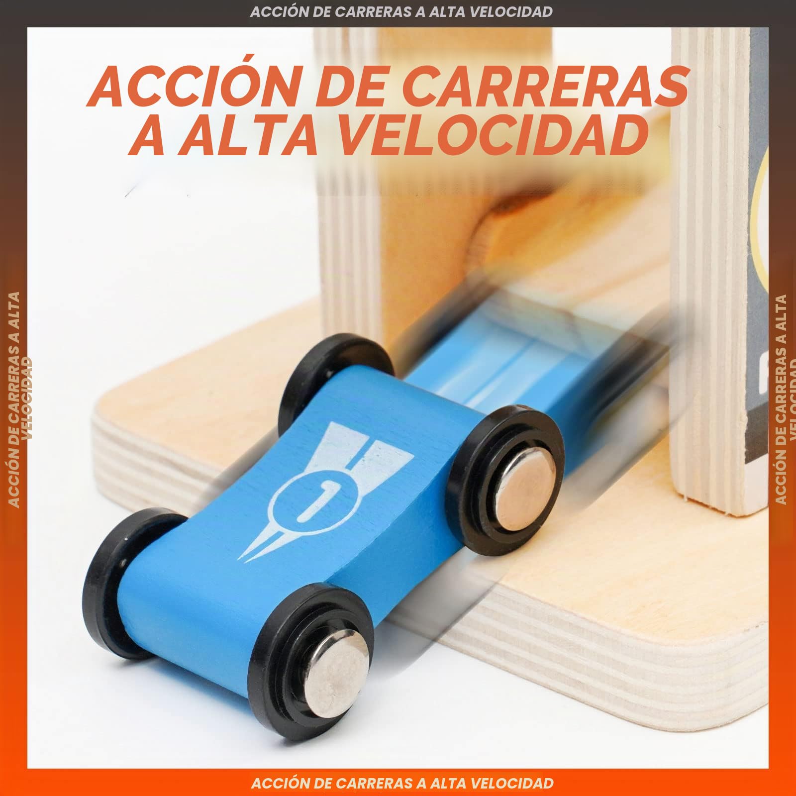 Circuito de Carreras con 4 Mini Coches,Pista de Rampas con Coches de Juguete para Bebés y Niños Pequeños de 1 y 2 3 años,Juguete de Rampa para Coche para Regalos de Cumpleaños para niños