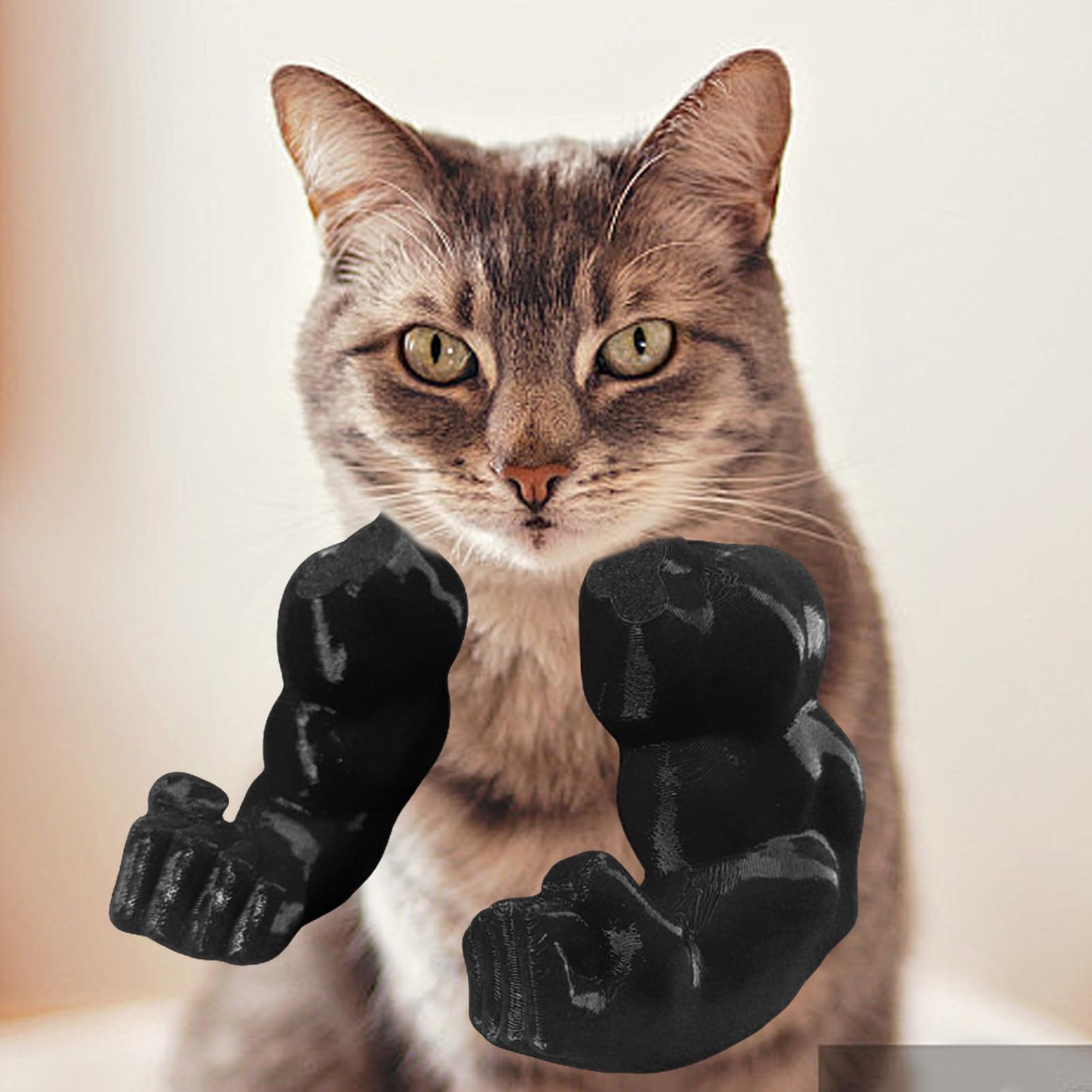 Pcingsia Funny Cat Arms, Cat Muscle Arms, Interactive Toy Creative Decoration Props For Outdoor Home