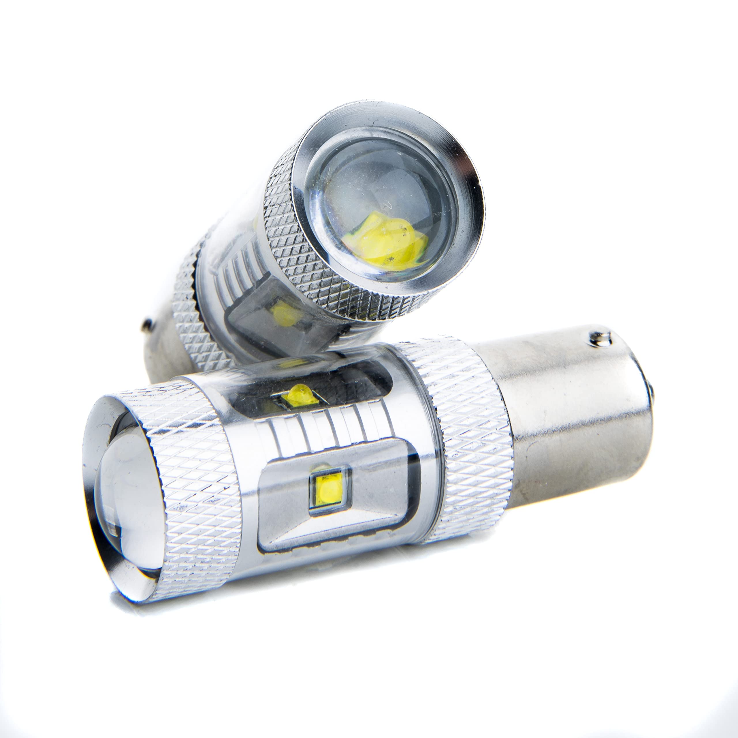 EinParts P21W LED Lampadine 6000K (Bianco) 12V per Auto 6 x CREE XT-E LED, BA15S