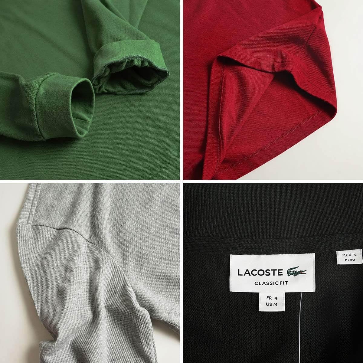 Lacoste Men's Classic Fit Long Sleeved L.12.12 Polo Shirt, Port Brown, Medium - Image 2