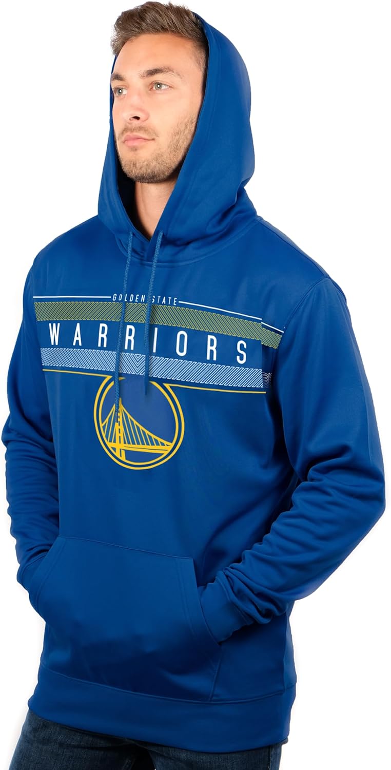 Ultra Game Men's NBA Official Super Soft Midtown Hoodie Sweatshirt - Image 3