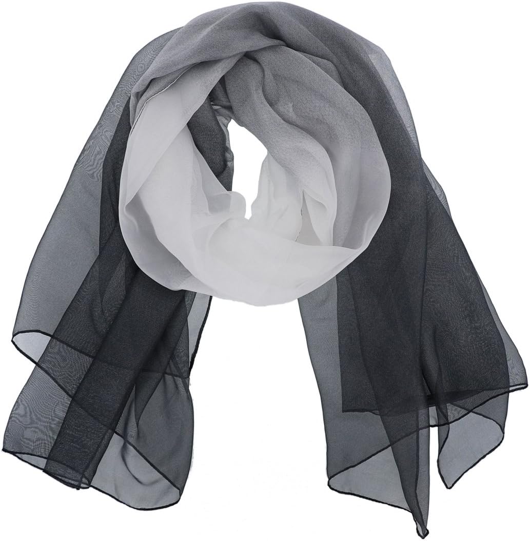 Womens Elegant Chiffon Bridal Evening Soft Wrap Scarf Shawl
