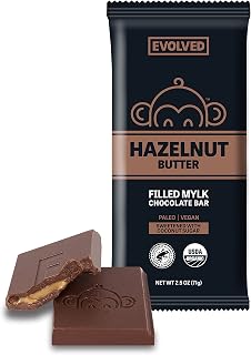 Evolved Hazelnut Butter Filled Mylk Chocolate Bar