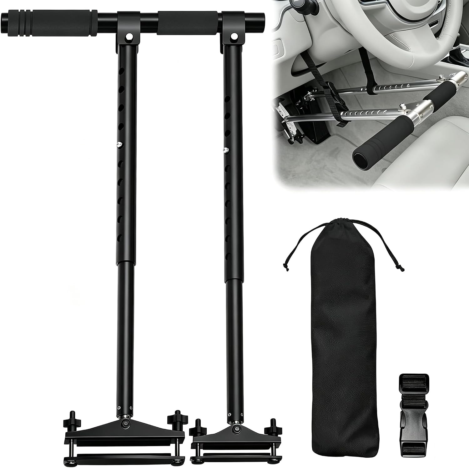 Hand Controls Device for Disabled Drivers Portable Drive Aid