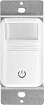 Maxxima Occupancy Vacancy Motion Sensor PIR Wall Switch, Wall Plate Included | Wall Plate Included, Commercial or Residential, 120-277V