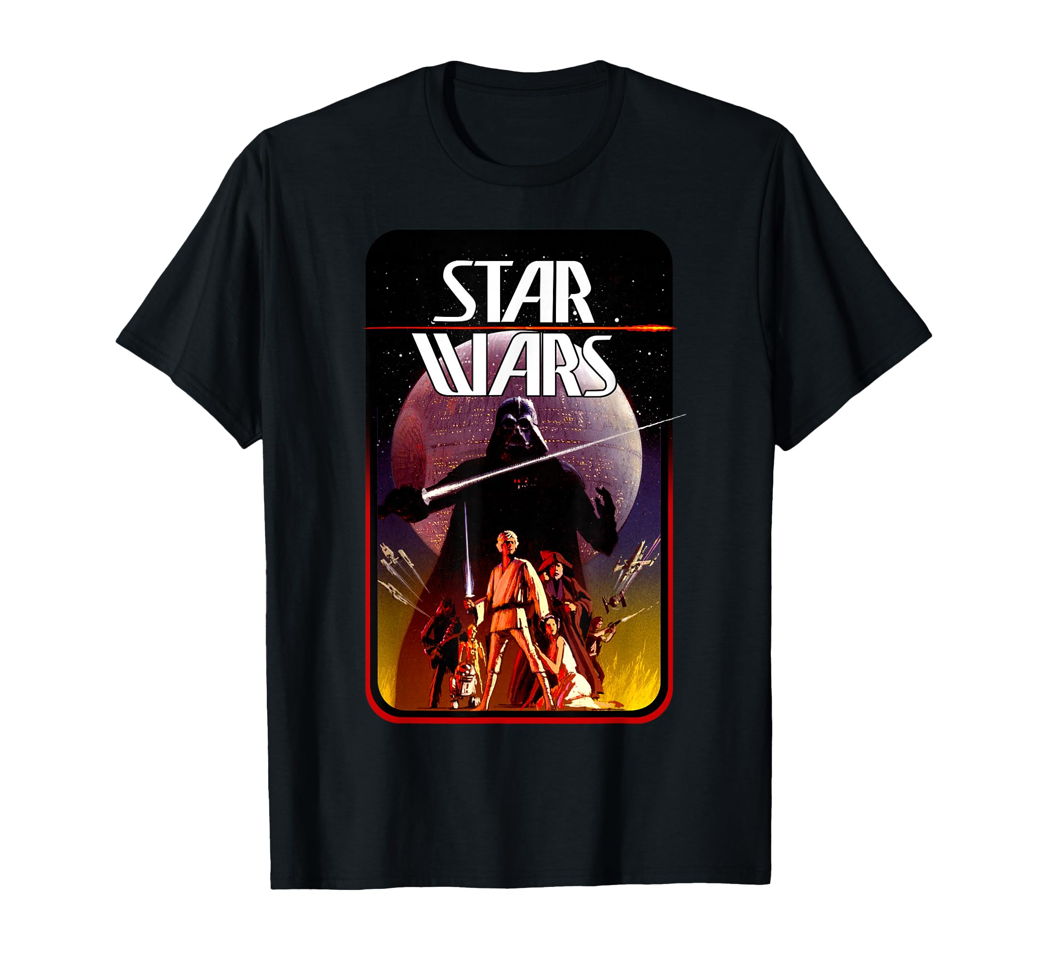 T-shirt Star Wars Rebels imprimé concept art au graphisme rétro - 3