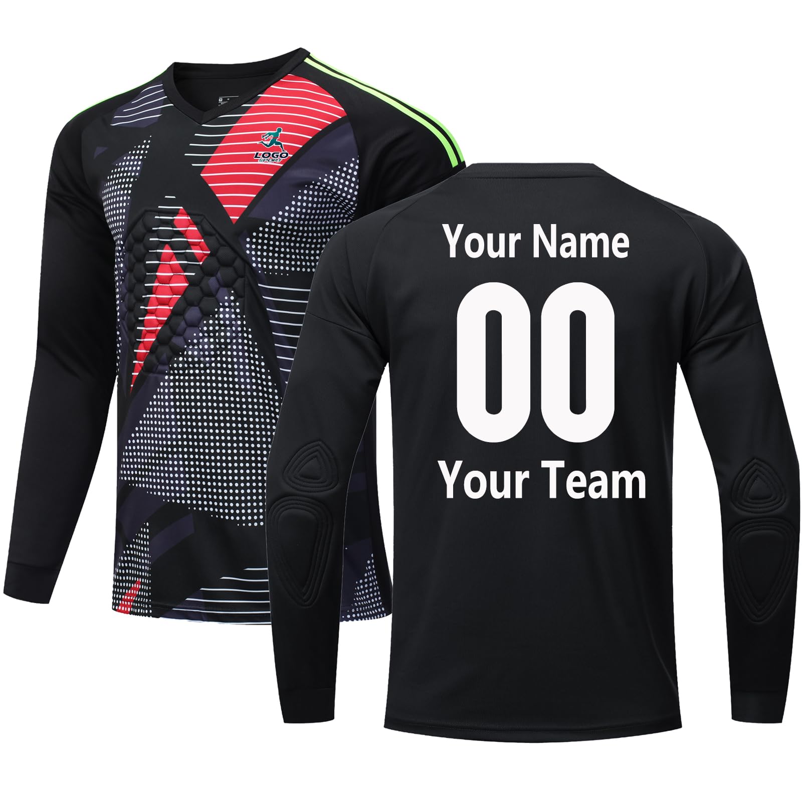 Uniformes de Gardien de But personnalisés pour Enfants, Adolescents, Hommes et Femmes, Maillot Adulte avec Sweat-Shirt éponge