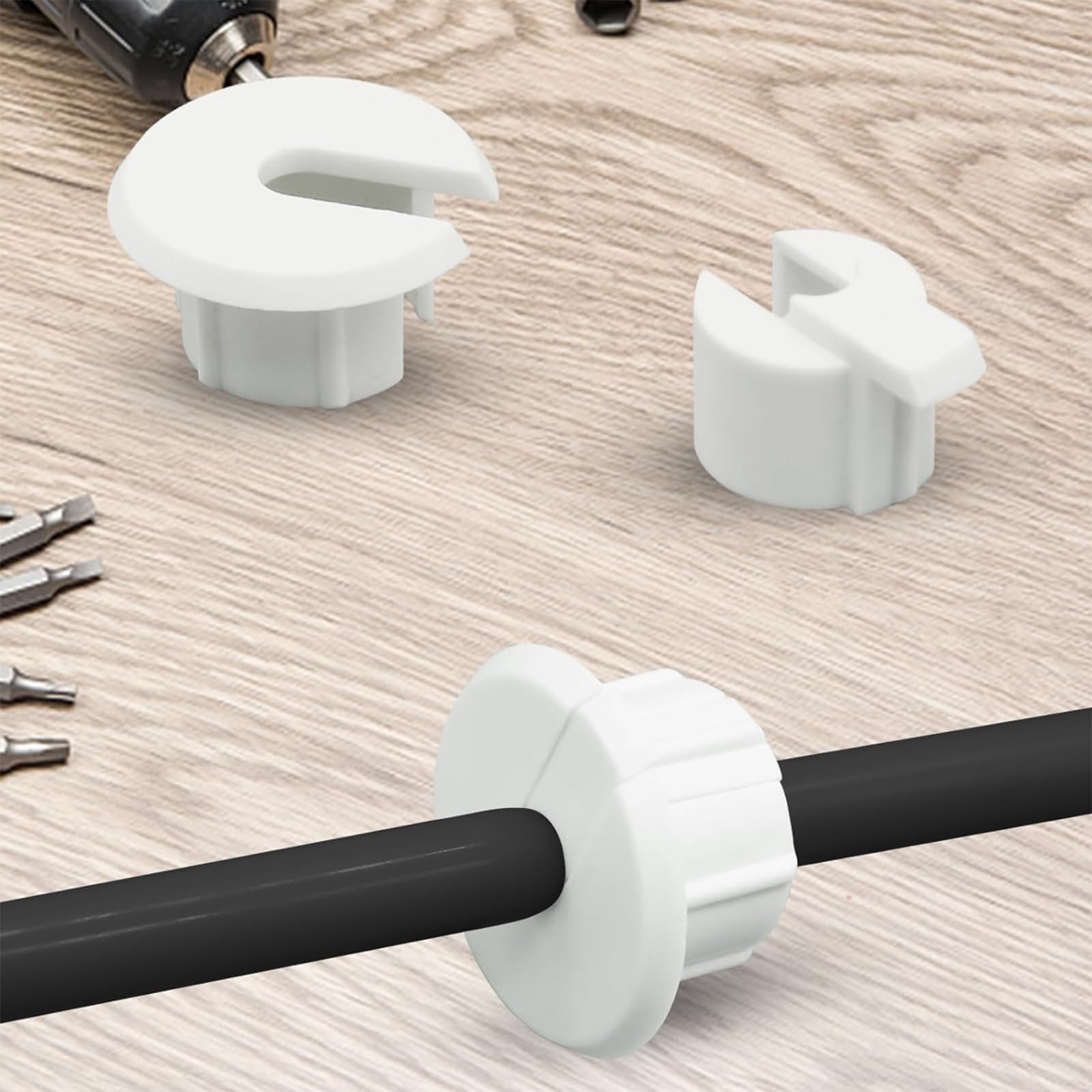 Grommet Kit Sactulaz Wall Bushing Grommet For Starlink Dishy Router ...