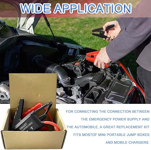 Miniatura 7 de EC5 - Cable de arranque para batería de automóvil, cable de arranque EC5, abrazaderas de cocodrilo, accesorios de batería de repuesto automotriz