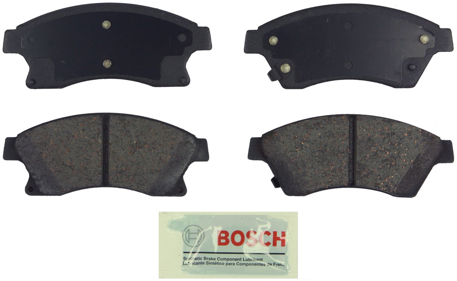 Bosch BE1324H Blue Disc Brake Pad Set with Hardware - FRONT — view 139