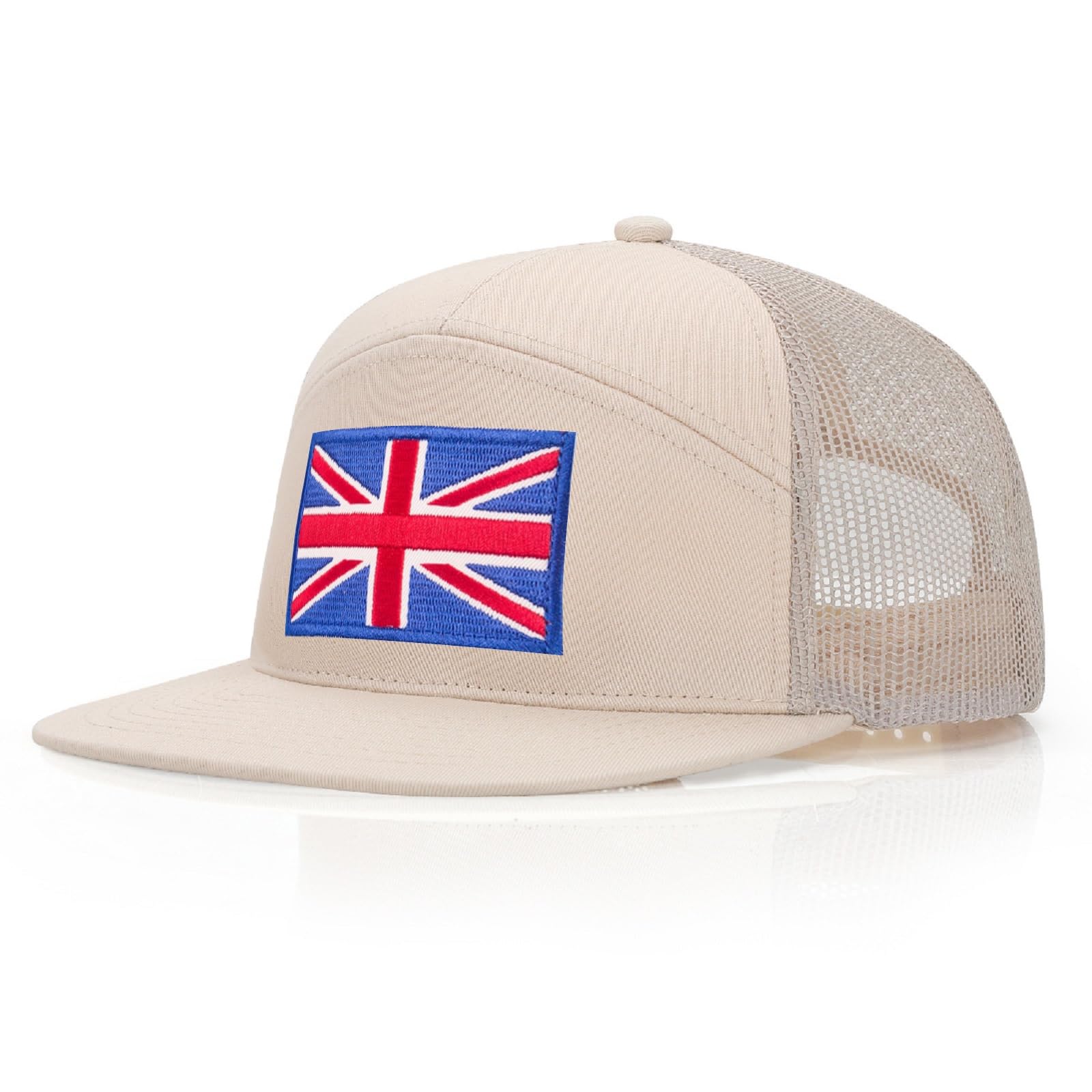 HaloHorus UK Flag Trucker Hat for Men Women, Adjustable National Flag Athletics Baseball Cap for Running, Fishing, Sports, Workout, Gym — image 1