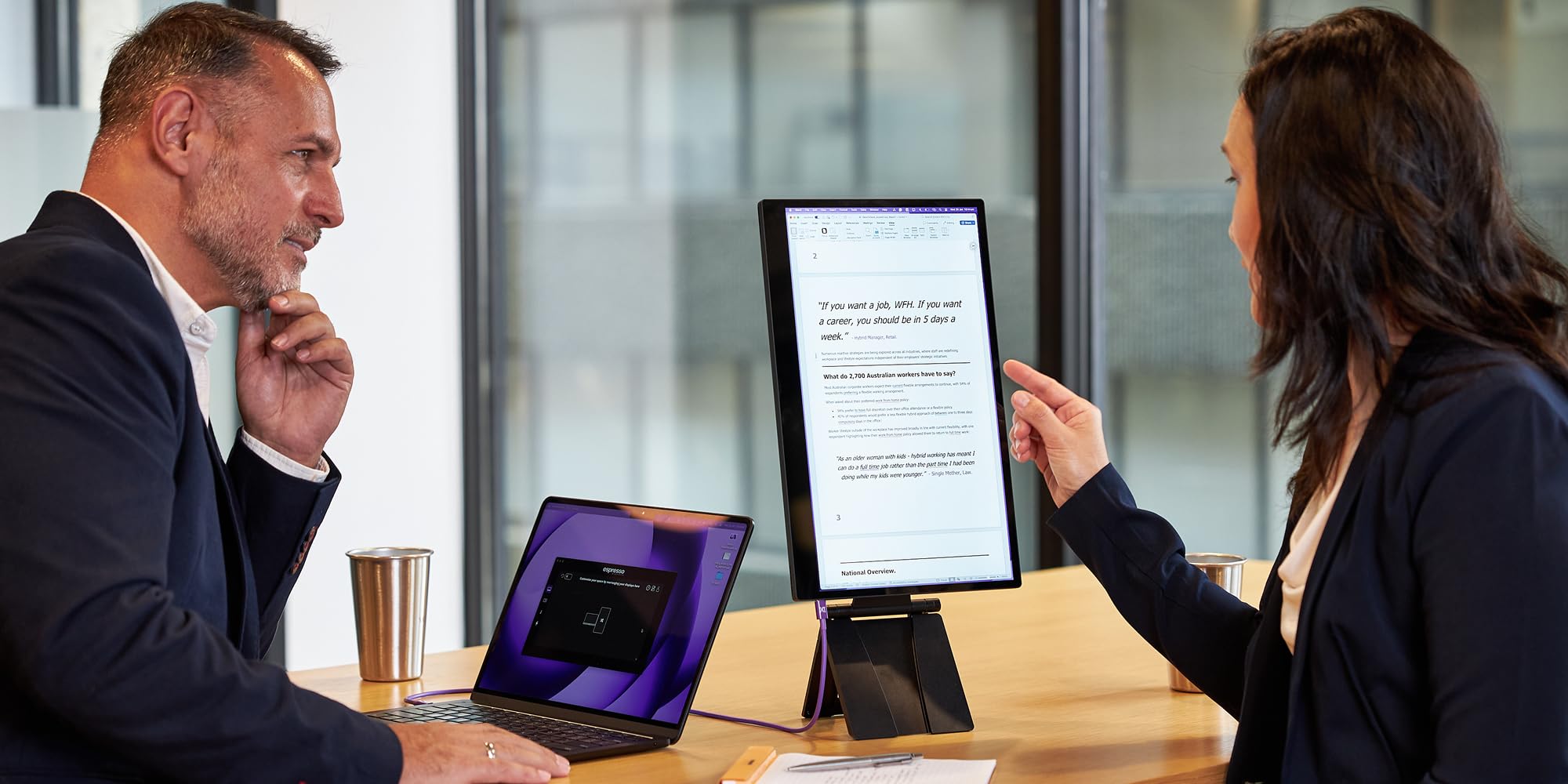 espresso Displays 15P mit Ständer +