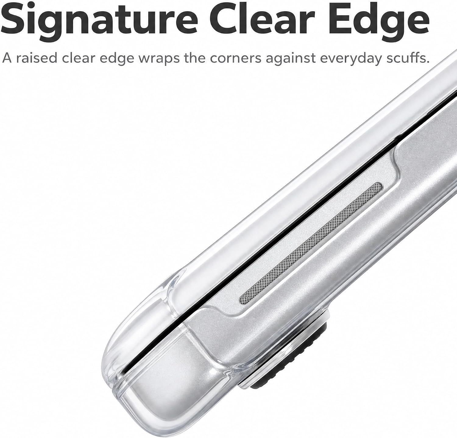B BELK Clear Case for MacBook Neo 13 inch A3404 Raised-Edge Slim Hard Shell | Crystal Clear/color-matched hard shell guards against scratches & scuffs; slim snap-on fit, fits MacBook Neo 13" A3404 only