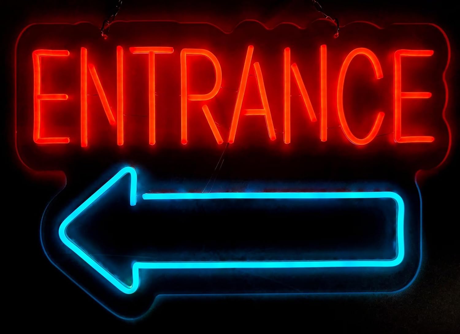Neon Signs for Wall Decor 18 X 16 Landsharks Land Shark Fin Palm Sign Acrylic Beer Pub Bar Handmade Light Neon Led Handmade LED Neon Tubing Signs