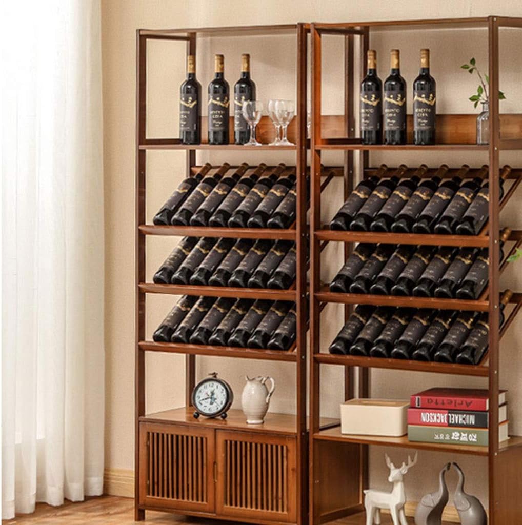 Wine Holder Stand Wine Display Rack Rack Wine Shelves with Table Top Narrow