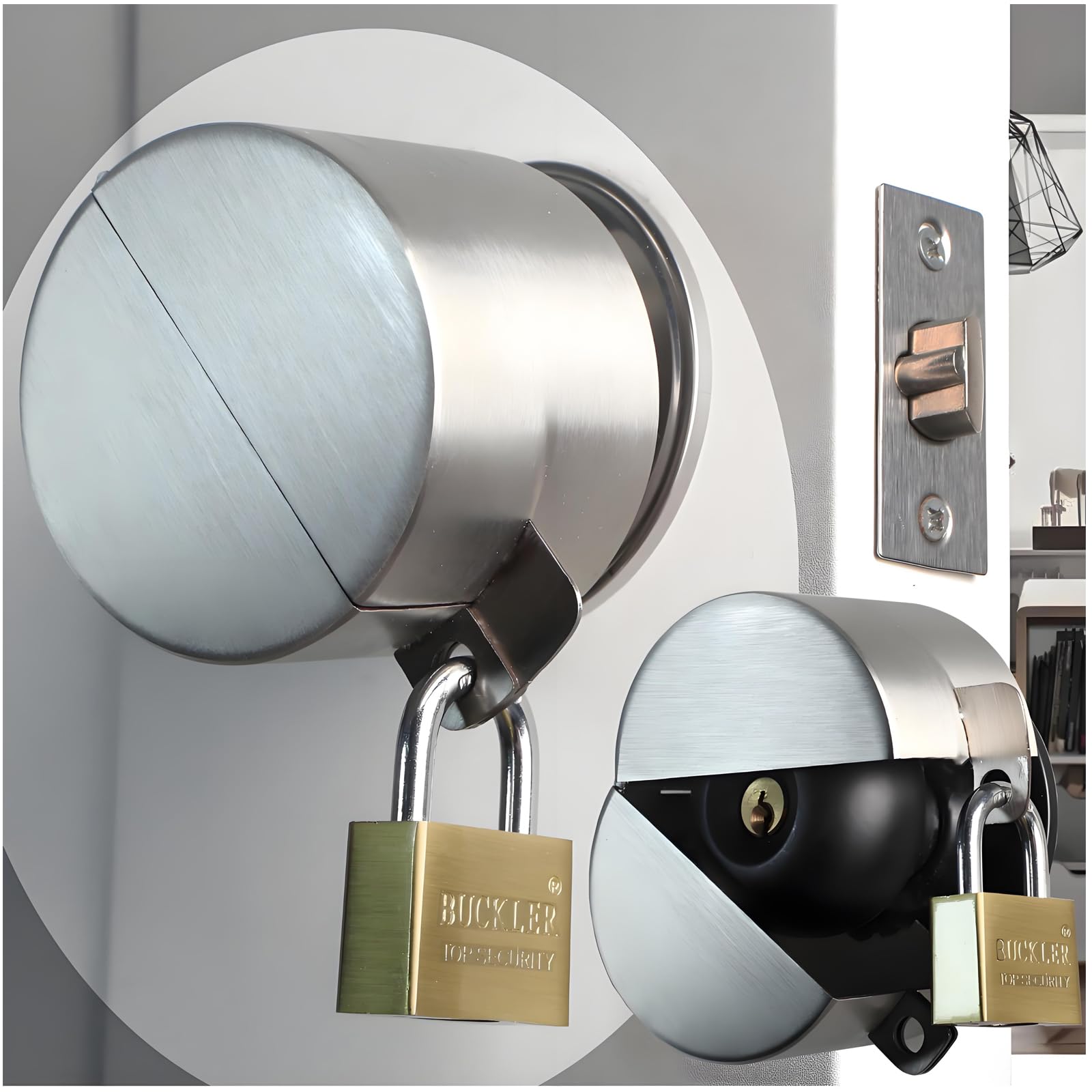Dementia Safety Door Lock Cover - Prevent Unauthorized Access -12