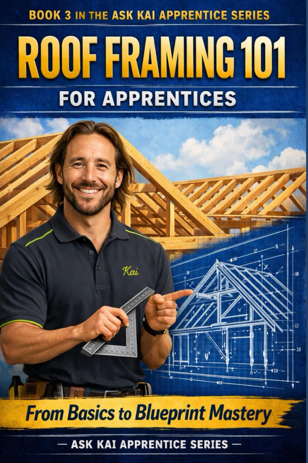 Roof Framing 101 for Apprentices: From Basics to Blueprint Mastery: A Practical Step-by-Step Guide to Common, Hip, Valley, and Jack Rafters with ... and Metric Units (Ask Kai: Apprentice Series)