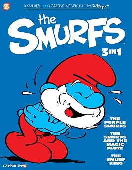 The Smurfs 3-in-1 Vol. 1 The Purple Smurfs, The Smurfs and the Magic Flute, and The Smurf King