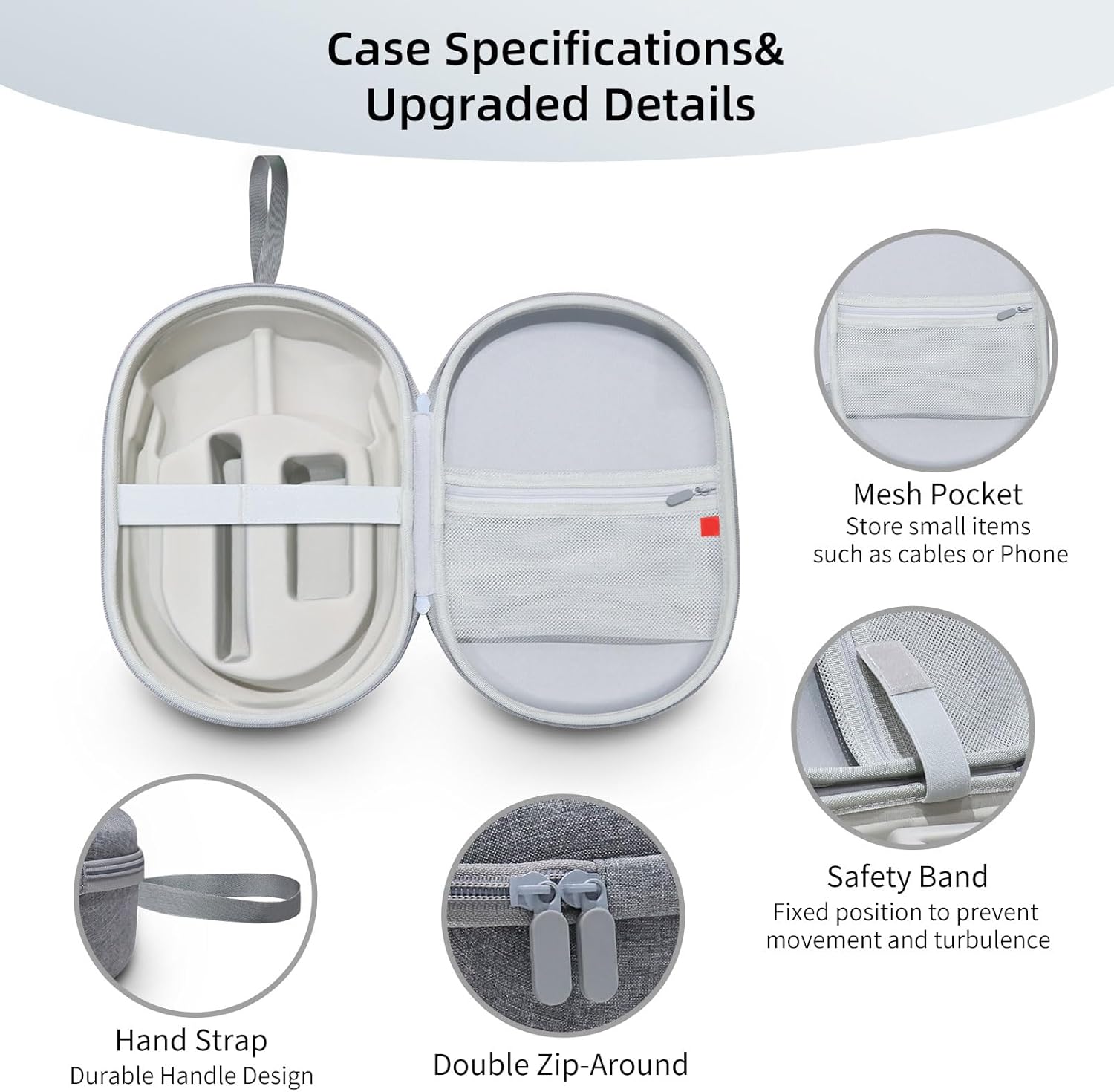 トラベルケース MR MR ゲーミングヘルメット用 ハードキャリングケース ハンドバッグ 保護収納ボックス