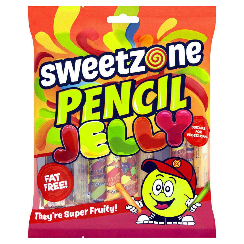 Sweetzone White Pencil Jelly 260G Bag Hmc Certified Halal