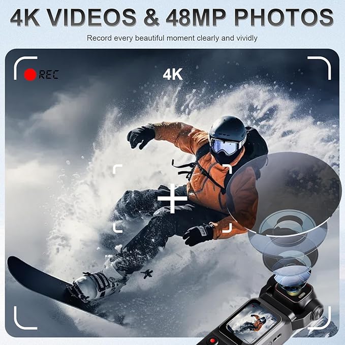 WFULM ZT862 Cámara de Acción 4K miniatura 2