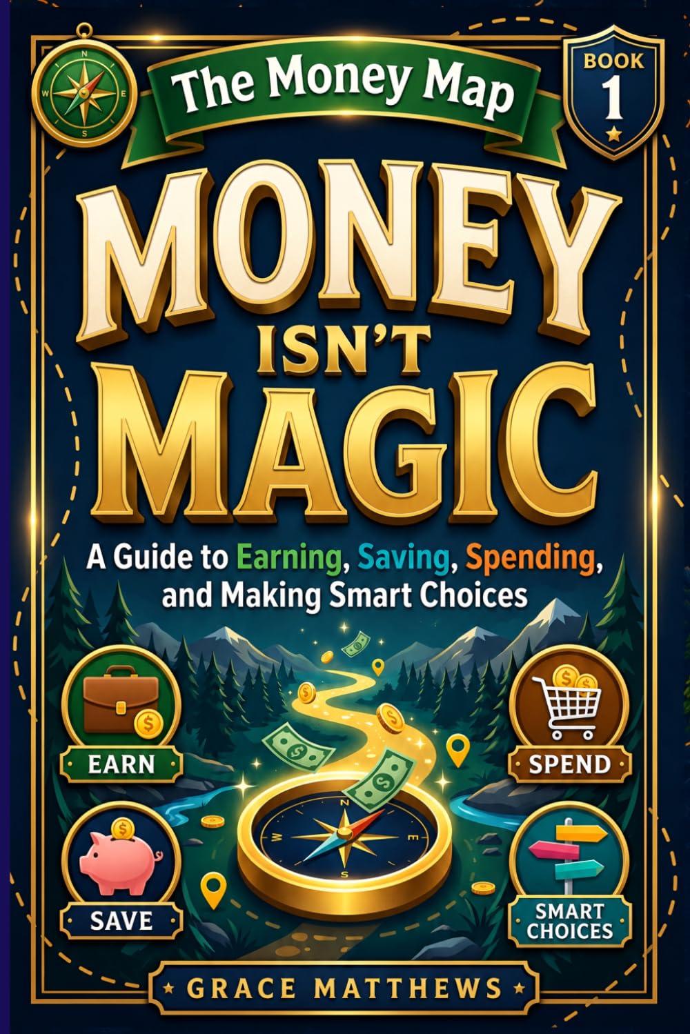 The Money Map: Money Isn’t Magic: A Guide to Earning, Saving, Spending, and Making Smart Choices: 1