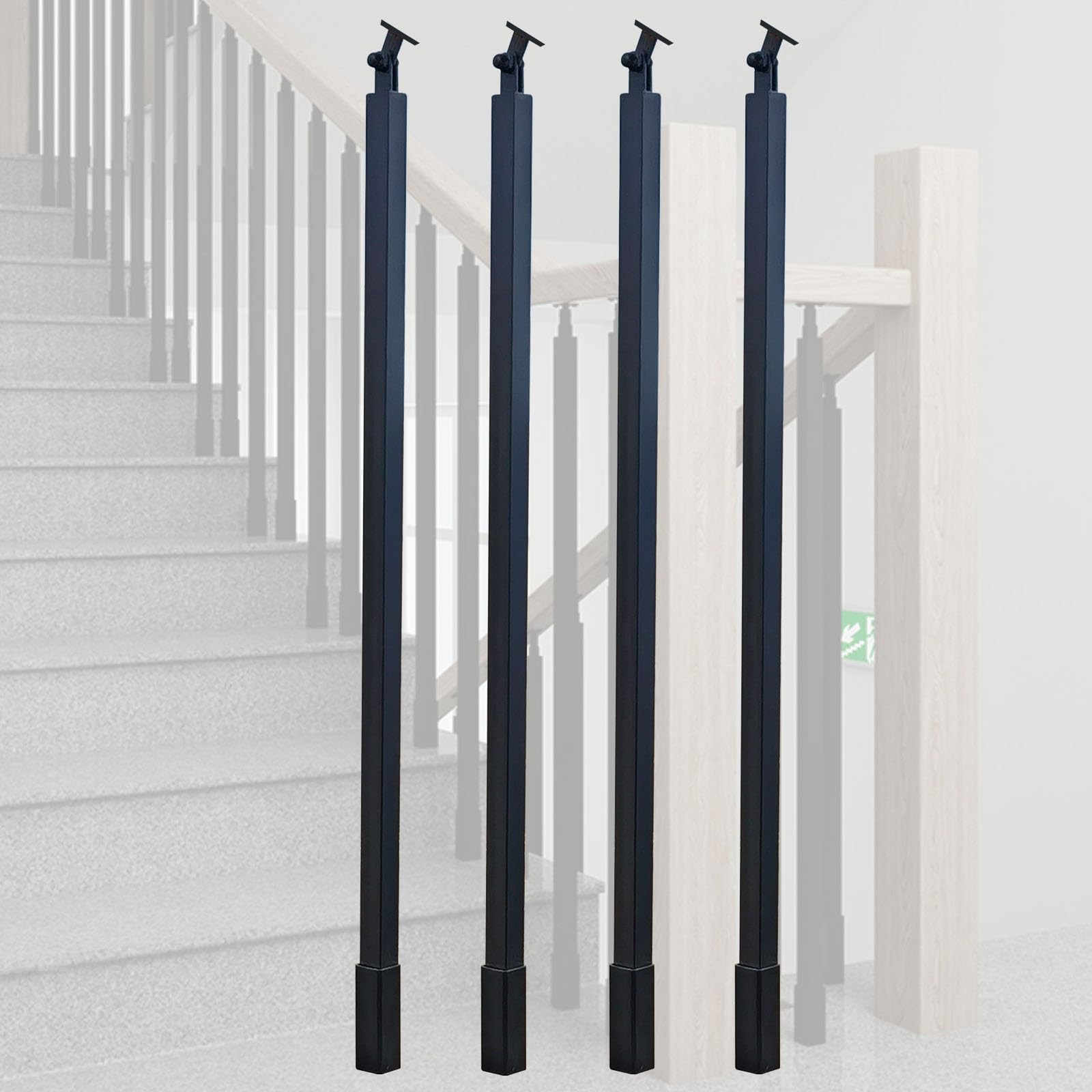 Amazon.co.jp: 手すり てすり 手摺 76 91 99 115 129 CM 金属製バラ