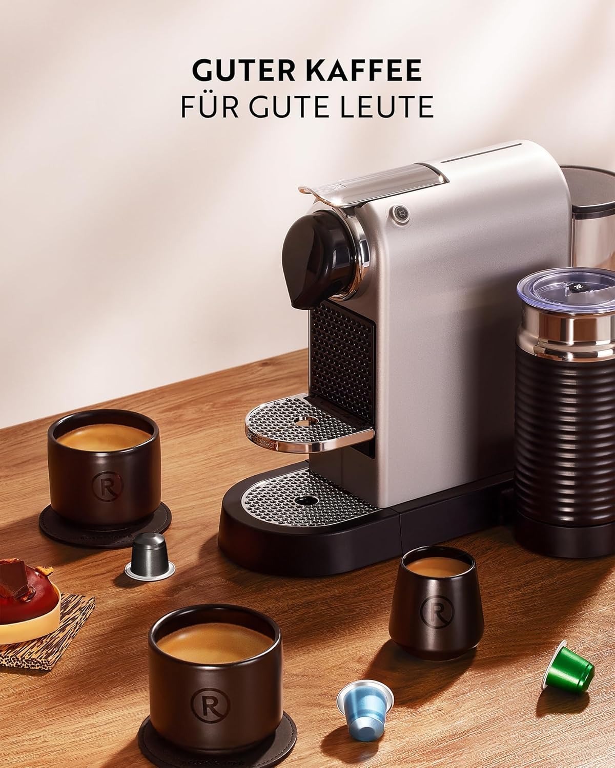 ROSSO CAFFÈ Nespresso Kapseln 120 Stück Aluminium, 6 Premium Espresso Sorten Mixpaket, Nespresso kompatible Kaffeekapseln, kompatibel mit Original Kapselmaschinen
