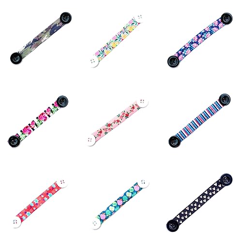 Elastic Ear Saver with Buttons- Headband with Buttons- Mask Extender- Ear Protectors from Face Masks