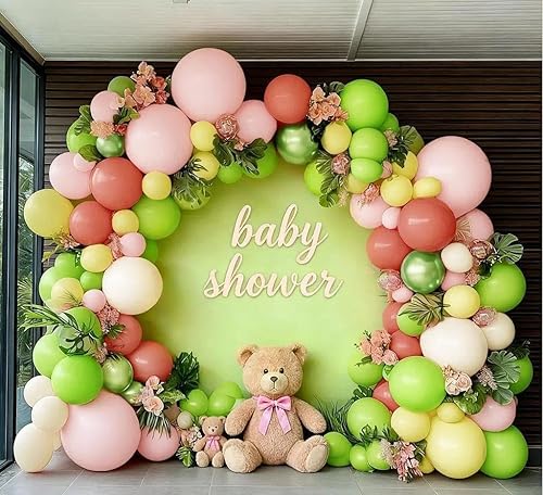 Vista 31 de Guirnalda de globos de color morado y rosa, globos de doble relleno de lavanda lila, globos pastel de diferentes tamaños, kit de arco de globos