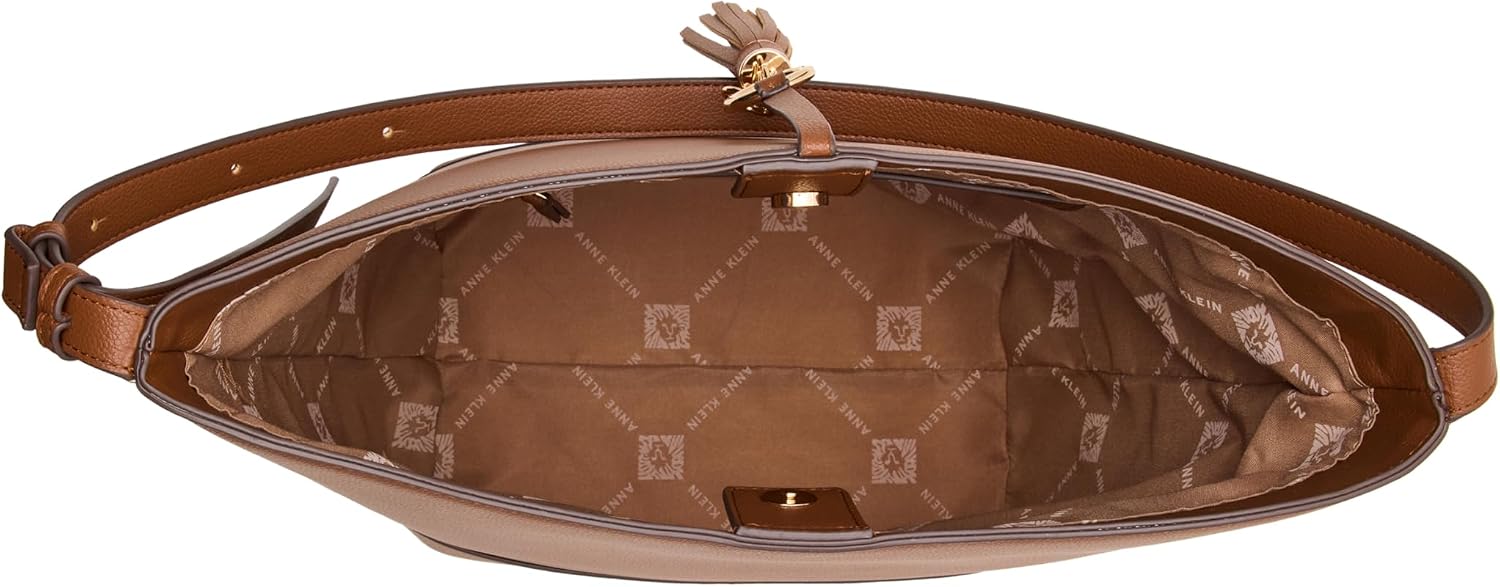 Anne Klein Womens Cork clutch bag with convertible strap