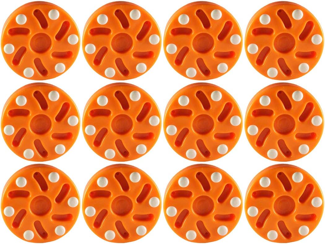 TronX Inline Roller Official Hockey Pucks 12 Pack