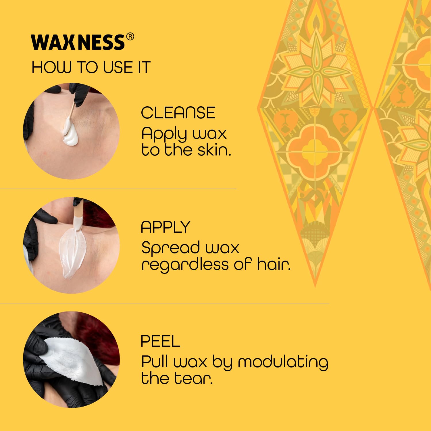 Waxness Polymer-Blend Premium Luxus Film-Hartwachsperlen Russian Pearl 1 kg/Luxury Hard Wax Beads Russian Pearl 1kg