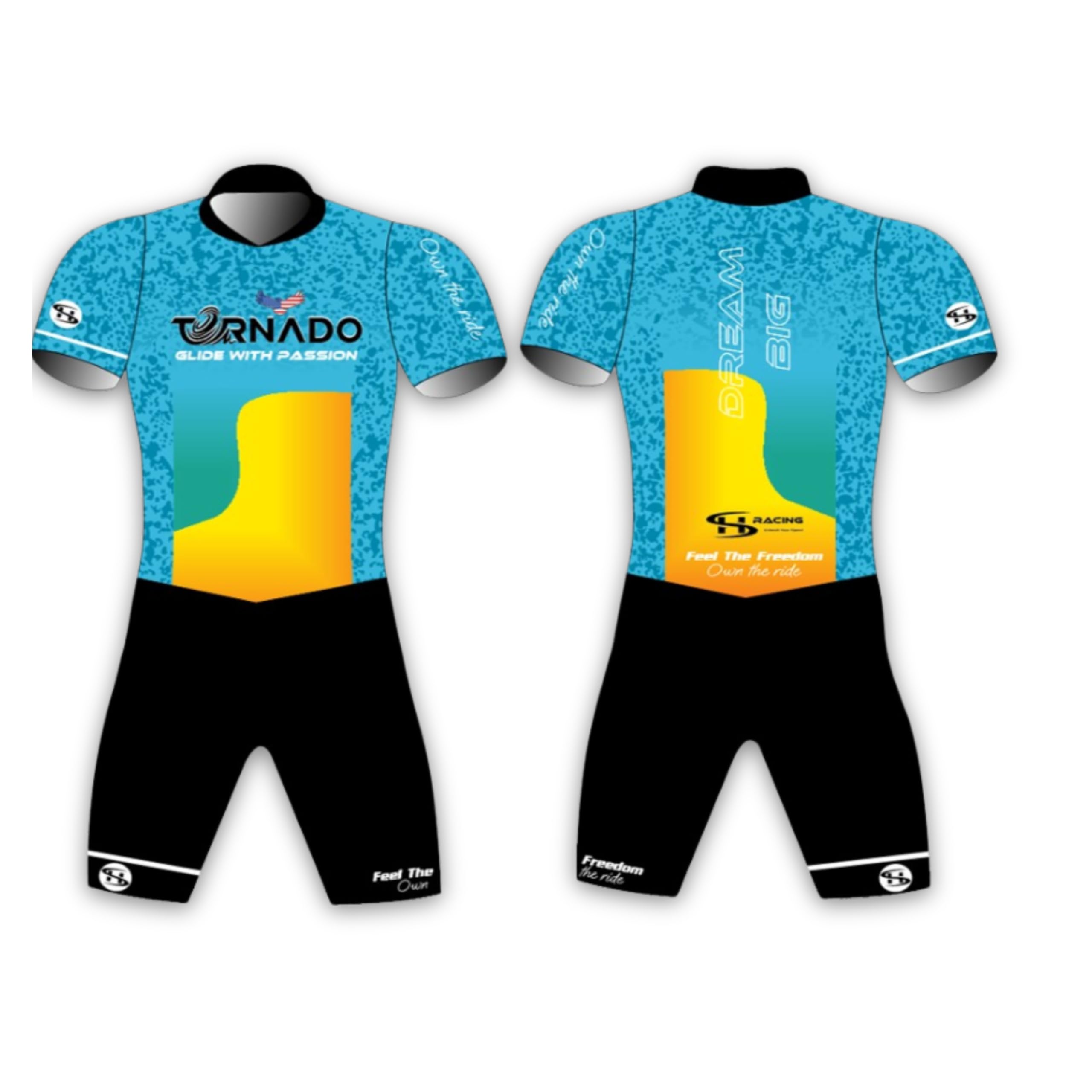TORNADO Speed Skating Suit – Premium Performance Race Suit for Inline & Roller Skating-image-4