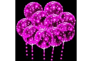 Glow Bubble Balloons for the Ultimate Pink Party Extravaganza