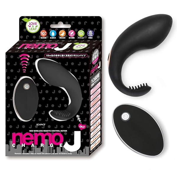 JAPANTOYZ(ジャパントイズ) nemoJ ネオ充電式リモコンローター ブラック JAPANTOYZ(ジャパントイズ) nemoJ ネオ充電式リモコンローター ブラック