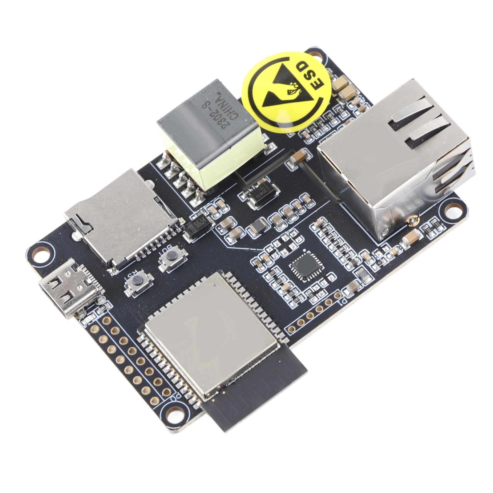 CHICIRIS Karta rozszerzeń Adaptera Ethernet z Chipem LAN8720A, Programowalny Sprzęt o Dużej Szybkości 150 Mb/s do PCB, dla Aplikacji na Androida/iOS/OS X/FreeRTOS