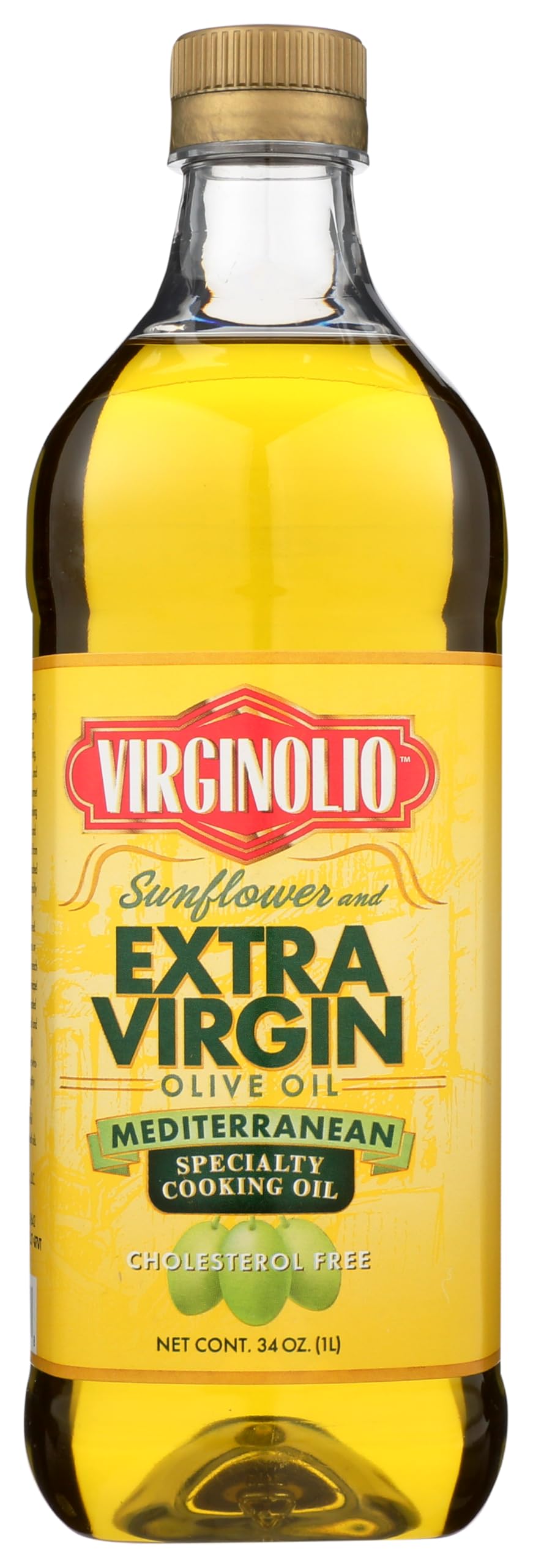 RACCONTO 257417 34 oz. Sunflower & Extra Virgin Olive Oil