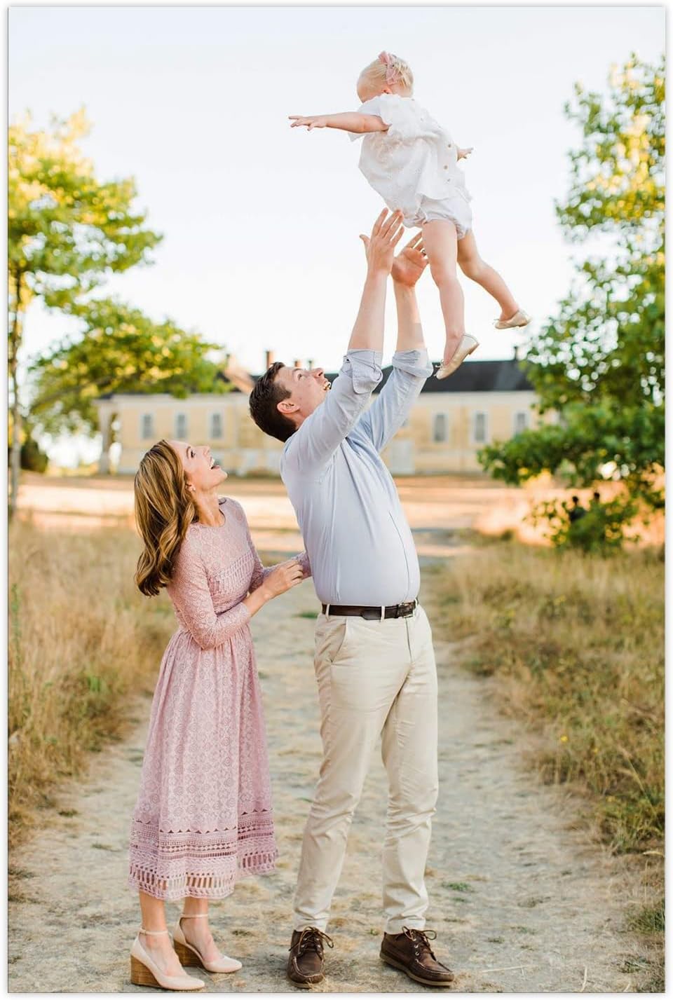Personalised Custom Canvas Prints 12"x18" Customised Wall Art with Your Photos Picture Family Animal Wedding Festival Photo for Living Room Bedroom Home Decor (12"x18" (30x45cm) Unframe)