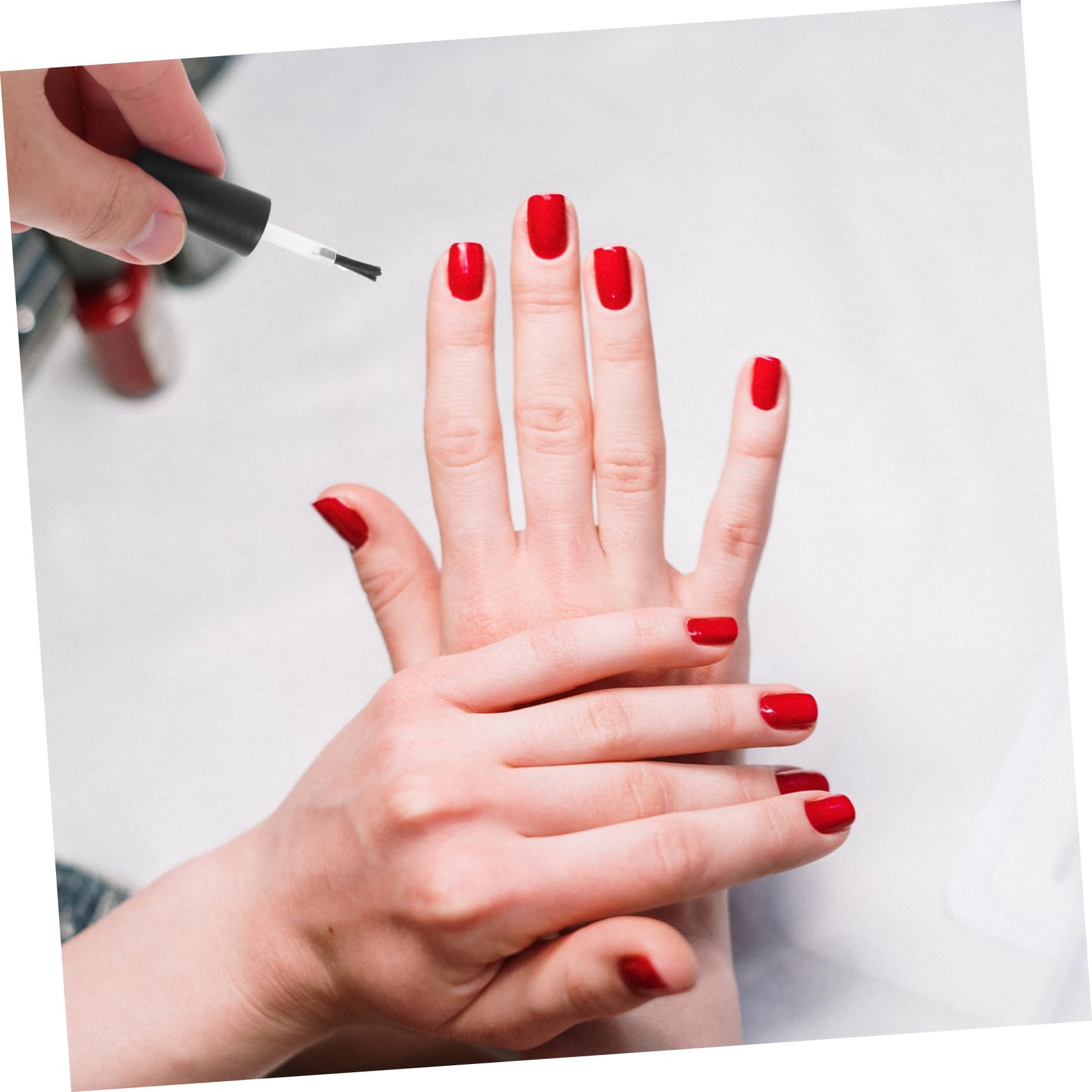 Beaupretty 80piezas Pinceles Para Esmalte De Uñas Con Cepillos De Reemplazo Para Botellas De Esmalte y Gel Diseño Práctico y Para Aplicación
