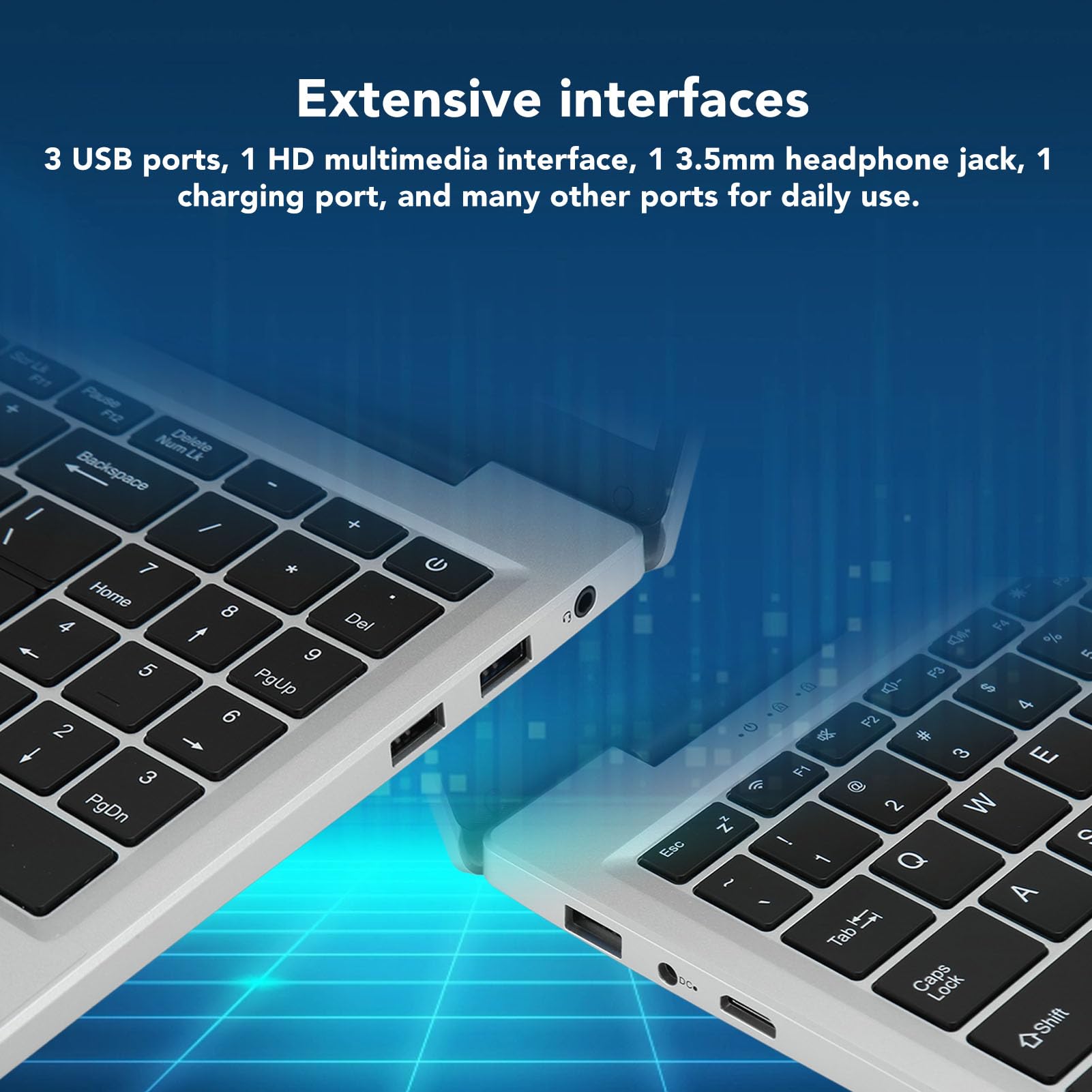 Computador Laptop de 16 Polegadas 12 GB RAM 1 TB PCIe NVMe M.2 SSD