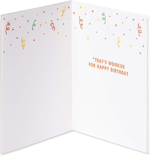Miniatura 2 de Papyrus Divertida tarjeta de cumpleaños de Star Wars (Wookie para feliz cumpleaños)