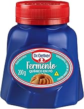 Dr. Oetker Fermento Químico em Pó, Ideal para Bolos Macios e Fofinhos, Ação Dupla, 200g
